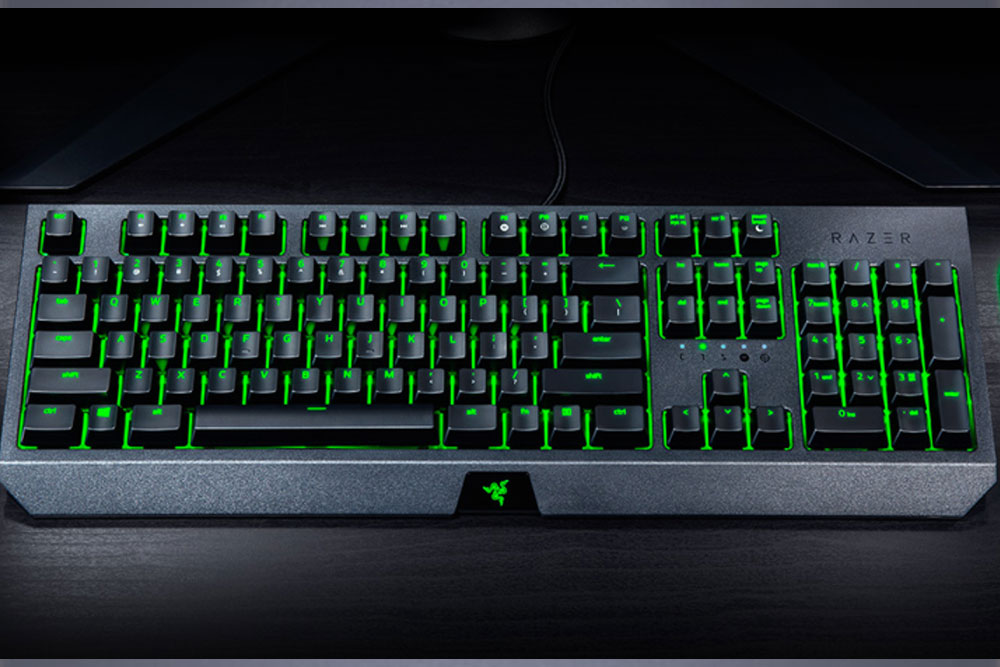 (Official website points goods) Thunderbird Black Widow gaming dedicated backlit mechanical keyboard