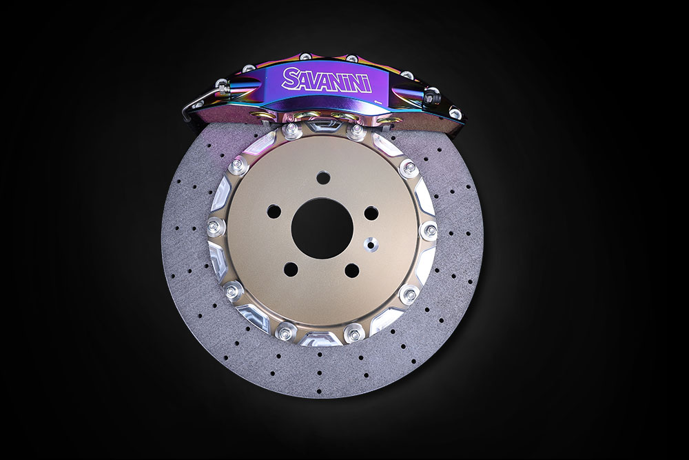 Lexus RZ 2023 Extra Large Six-Piston Caliper Kit (Carbon Ceramic Disc)