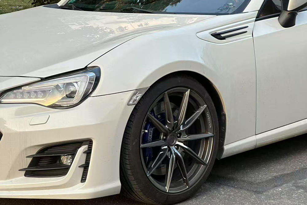 【案例分享】斯巴鲁BRZ  S47A+355/氧化蓝